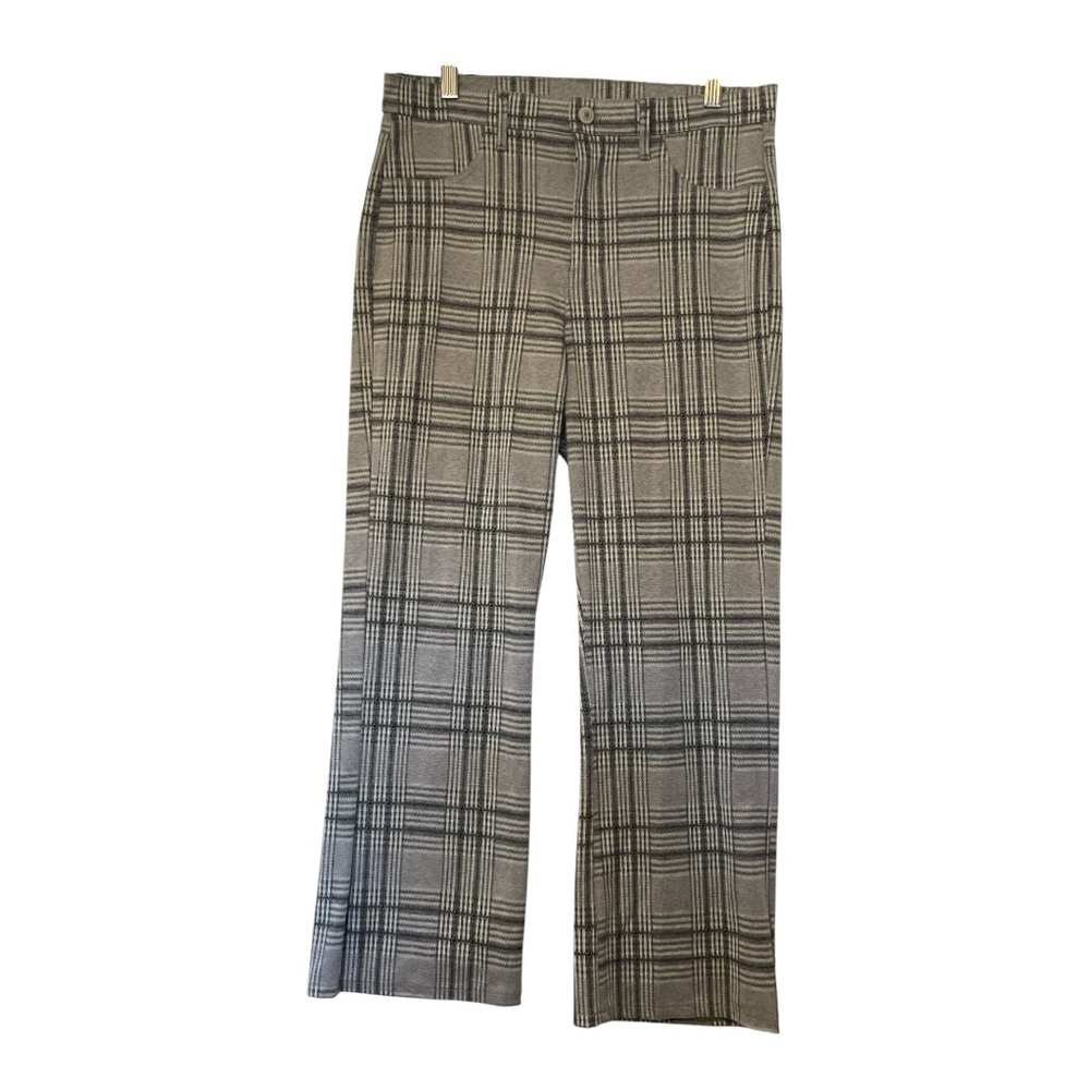 Gray Plaid Pants - Picture 1 of 8